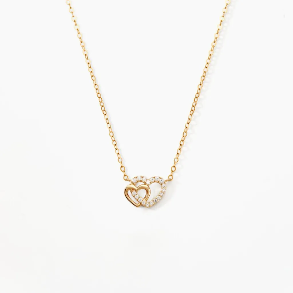 Histoire d'Or Collier Donaldina Or Jaune Oxyde De Zirconium Hot