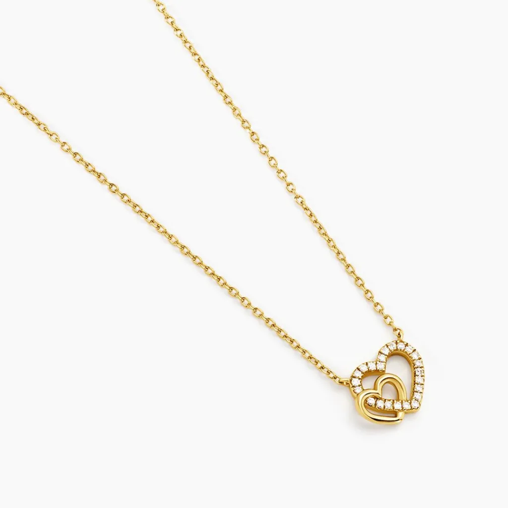 Histoire d'Or Collier Donatiane Argent Jaune Oxyde De Zirconium Outlet