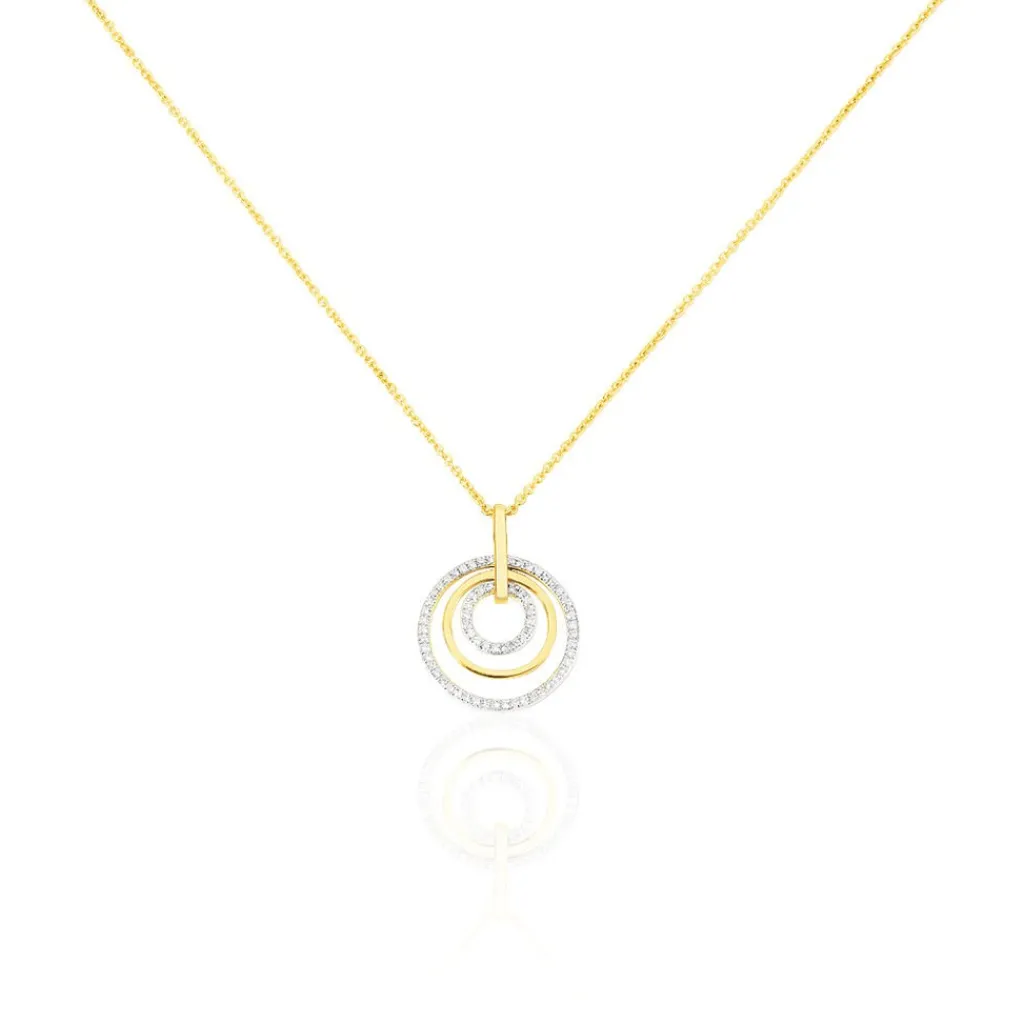 Histoire d'Or Collier Dorotea Or Jaune Diamant Discount