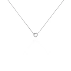 Histoire d'Or Collier Dorthea Argent Blanc Oxyde De Zirconium Sale