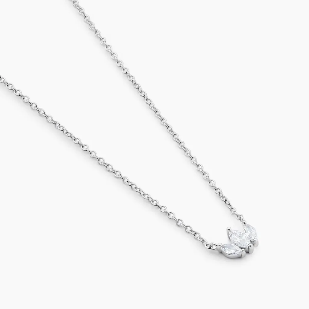 Histoire d'Or Collier Duchesse De Zirconium argent blanc oxyde Online