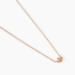 Histoire d'Or Collier Duchesse Argent Rose Oxyde De Zirconium