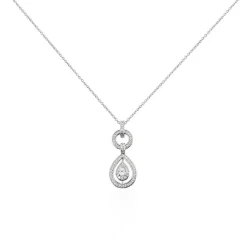 Histoire d'Or Collier Edward Argent Blanc Oxyde De Zirconium Online