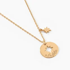 Histoire d'Or Collier Edythe Plaqué Or Jaune Oxyde De Zirconium Clearance