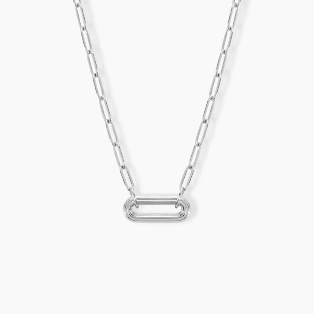 Histoire d'Or Collier Egerie Argent Blanc New