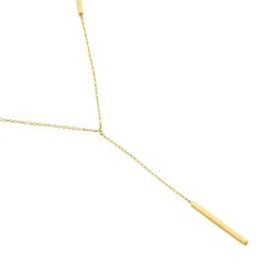 Histoire d'Or Collier Eilish Acier Jaune Clearance