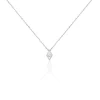 Histoire d'Or Collier Eirena Or Blanc Diamant Outlet