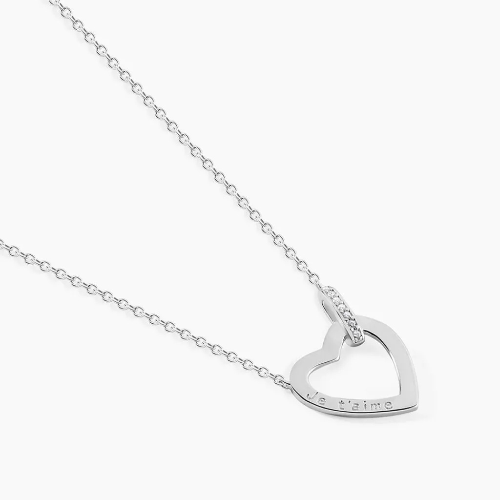 Histoire d'Or Collier Elanda De Zirconium argent blanc oxyde Outlet