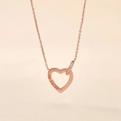 Histoire d'Or Collier Elanda De Zirconium argent rose oxyde Clearance