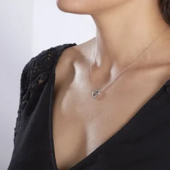 Histoire d'Or Collier Elansa Argent Blanc Oxyde De Zirconium Online