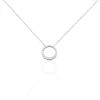 Histoire d'Or Collier Elaïs Argent Blanc Oxyde De Zirconium New