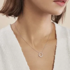 Histoire d'Or Collier Elaïs Argent Blanc Oxyde De Zirconium New