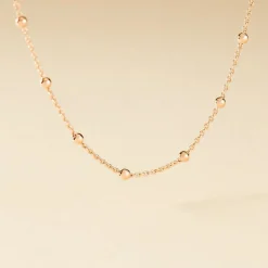 Histoire d'Or Collier Elea argent rose New