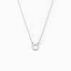 Histoire d'Or Collier Elenza Argent Blanc Sale