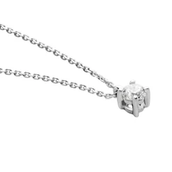 Histoire d'Or Collier Elfa Or Blanc Diamant Hot