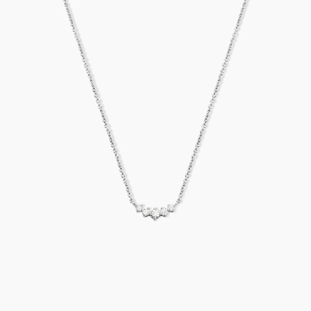 Histoire d'Or Collier Elinore Argent Blanc Oxyde De Zirconium Sale
