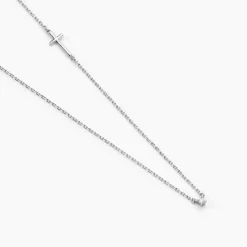 Histoire d'Or Collier Eloa Argent Blanc Oxyde De Zirconium Sale