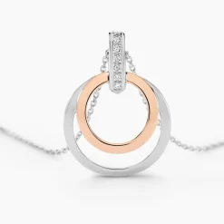 Histoire d'Or Collier Eloisia Or Bicolore Diamant Best