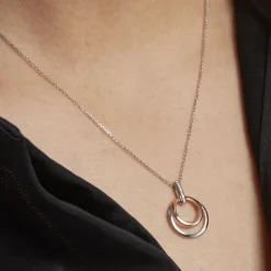 Histoire d'Or Collier Eloisia Or Bicolore Diamant Best