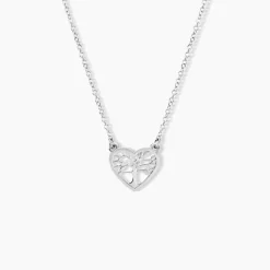 Histoire d'Or Collier Elwenn argent blanc Discount