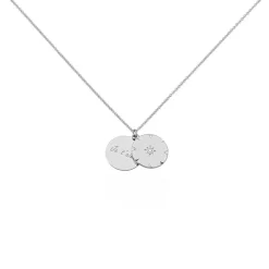 Histoire d'Or Collier Erinna De Zirconium argent blanc oxyde Discount