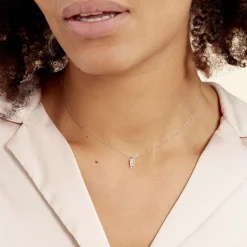 Histoire d'Or Collier Eternite Or Blanc Diamant Outlet