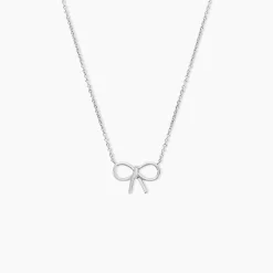 Histoire d'Or Collier Fatim Argent Blanc
