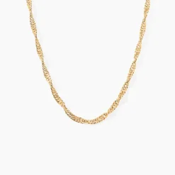 Histoire d'Or Collier Fern Plaqué Or Clearance