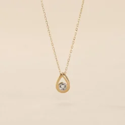 Histoire d'Or Collier Fidelia Or Jaune Diamant Clearance