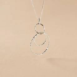 Histoire d'Or Collier Flaura Argent Blanc Discount