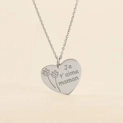 Histoire d'Or Collier Florine Argent Blanc Hot