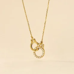 Histoire d'Or Collier Foma Or Jaune Oxyde De Zirconium Hot