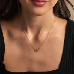 Histoire d'Or Collier Foma Or Jaune Oxyde De Zirconium Hot