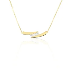 Histoire d'Or Collier Galya Or Jaune Diamant Hot