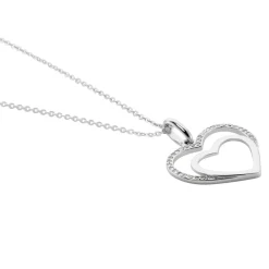 Histoire d'Or Collier Gasparde Argent Blanc Oxyde De Zirconium Outlet