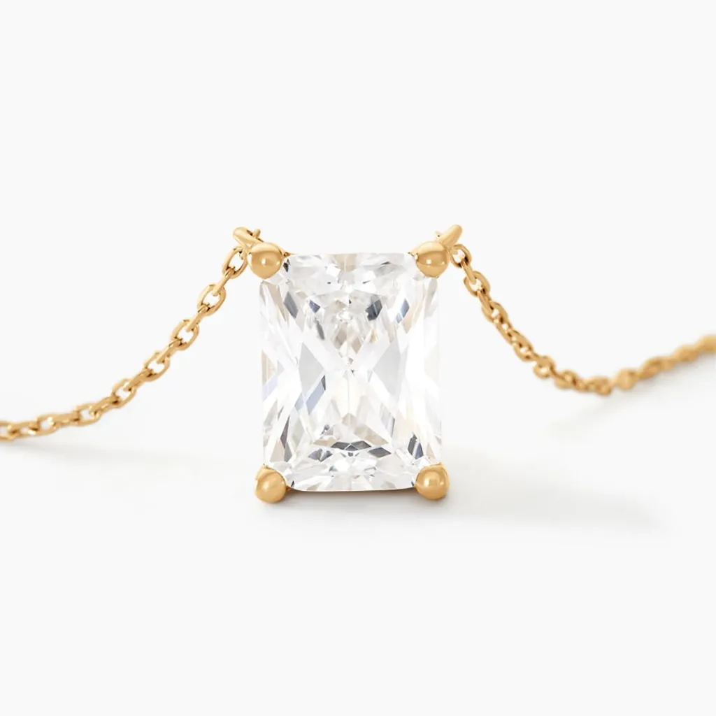 Histoire d'Or Collier Gatsby Or Jaune Oxyde De Zirconium Sale