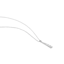 Histoire d'Or Collier Georas Or Blanc Oxyde Outlet