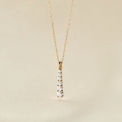 Histoire d'Or Collier Georas Or Jaune Oxyde De Zirconium Clearance