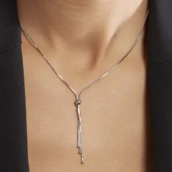 Histoire d'Or Collier Giorgia Argent Blanc New