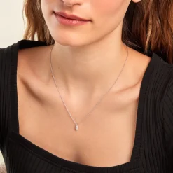 Histoire d'Or Collier Giulette De Zirconium argent blanc oxyde Hot