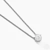 Histoire d'Or Collier Giulya Argent Blanc Oxyde De Zirconium Discount