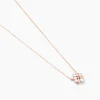 Histoire d'Or Collier Gladysse Or Rose Oxyde De Zirconium Discount