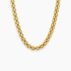 Histoire d'Or Collier Goa Acier Jaune Discount