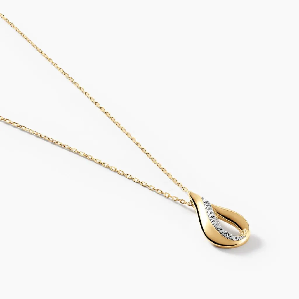 Histoire d'Or Collier Goccie Or Jaune Diamant Online