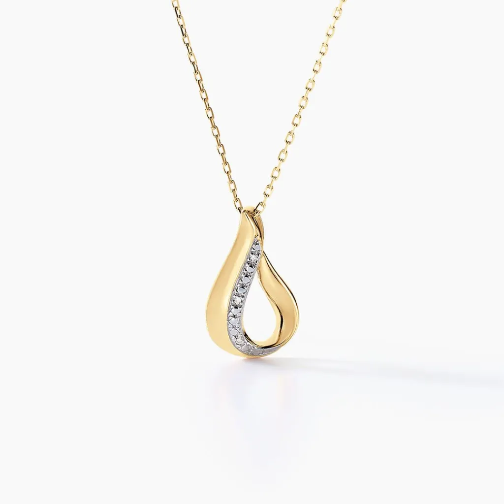 Histoire d'Or Collier Goccie Or Jaune Diamant Online