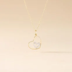 Histoire d'Or Collier Griseldis Or Jaune  Oxyde Discount