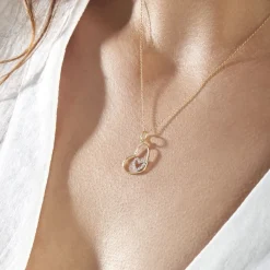 Histoire d'Or Collier Griseldis Or Jaune  Oxyde Discount