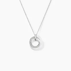 Histoire d'Or Collier Grizzel De Zirconium argent blanc oxyde Sale