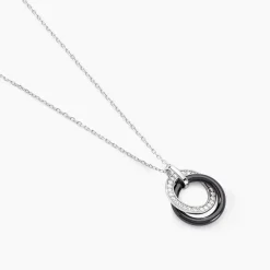 Histoire d'Or Collier Grizzel De Zirconium argent blanc oxyde Hot