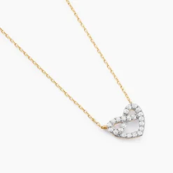 Histoire d'Or Collier Gwenneth Or Jaune Oxyde De Zirconium Outlet